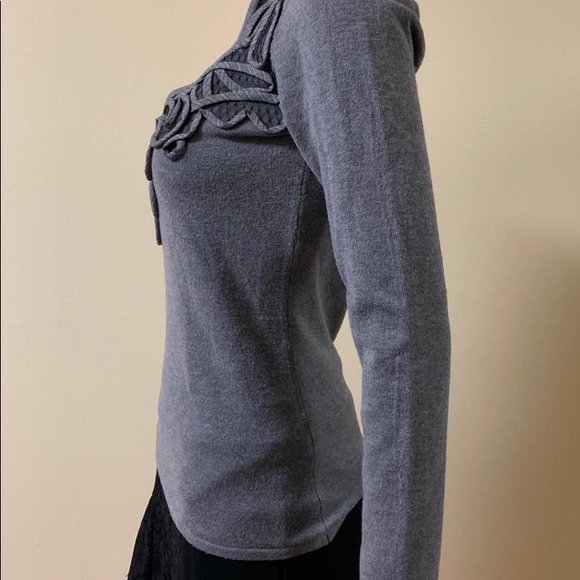 Women blouse embroidered pattern by leo guy size M - Picture 5 of 6